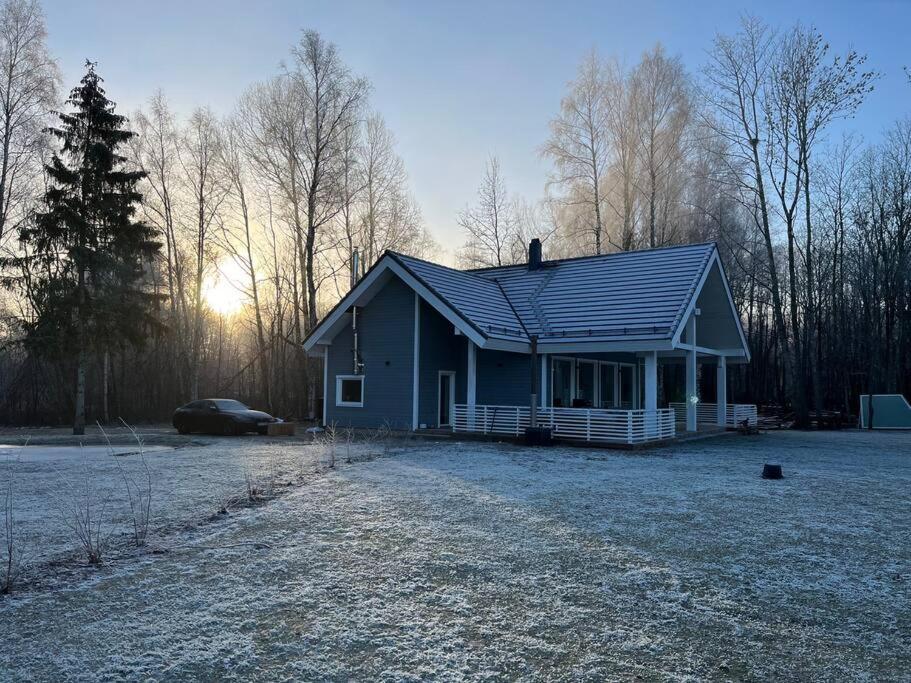 Modern Villa With Sauna & Hot Tub Hiiumaa Eksteriør billede
